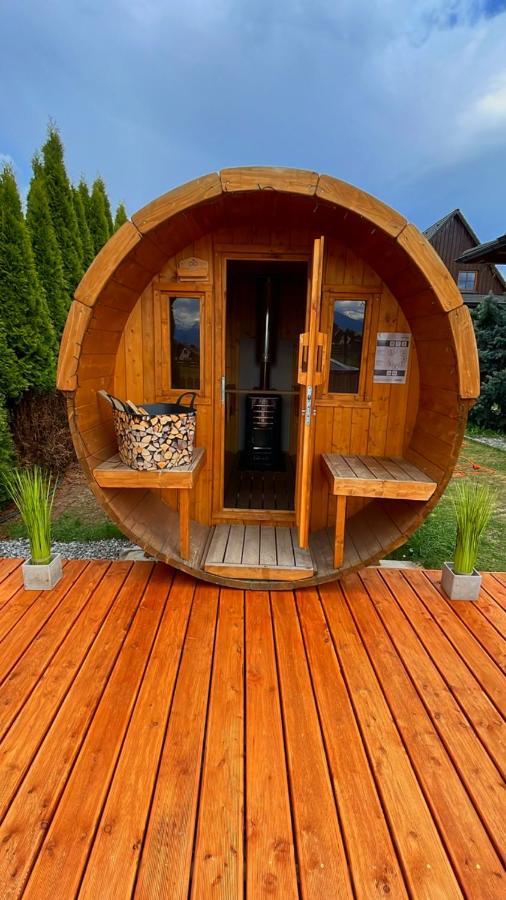 Drevenička Anička - Liptovská Mara Liptovský Trnovec Exterior foto